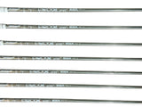 Cobra Dark Speed Irons 5-GW Recoil ESX F3 R Flex Shafts GP Tour Wrap Grips