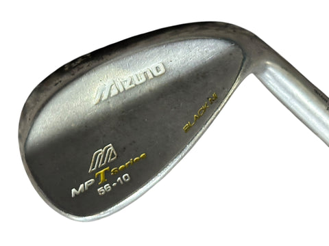 Mizuno MP T Series 56•10 Black Ni SW DG S300 S Flex Shaft Chamois Grip