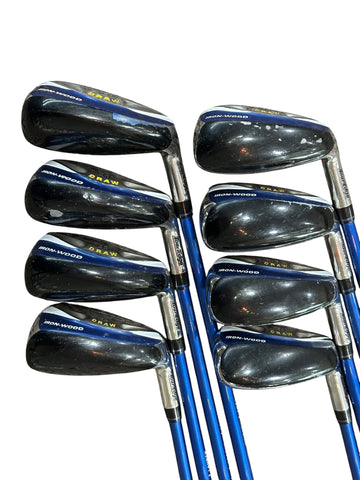 Tour Edge Bazooka J MAX Ironwood Hybrid Iron Set 4-SW Sr Flex