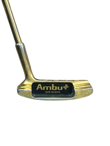 Ambu Jeff Burns 34.5" Putter Ambu Steel Shaft Grip Tec Grip