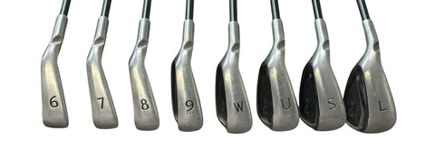 Ping LH G25 Green Dot Irons 6-LW TFC-189 R Flex Shafts GP Tour Velvet Grips