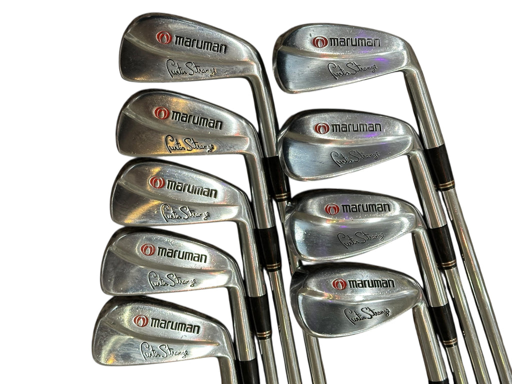 Maruman Curtis Strange CS-1 Irons 2-PW +1/2" DG S400 S Flex Shafts GP V55 Grips