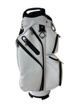 Rev Core Cart Bag 14-Way Divider 9 Pockets Strap Handle Rain Hood White/Black