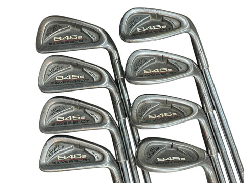 Tommy Armour 845s Silver Scot Iron Set 4-SW -1/2" Tour Step S Flex Shafts