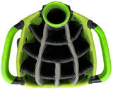 Bag Boy Cart Bag 15-Way Divider 8 Pockets Shoulder Strap Carry Handle