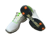 Sqairz Golf Shoes Size-US11 White/Green WORN 1 TIME Excellent Condition