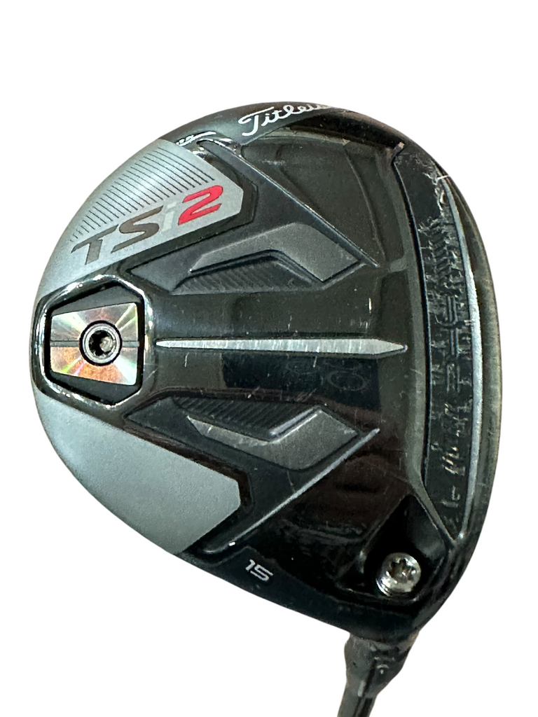 Titleist TSi2 15° 3 Wood Hzrdus 70g 6.0 Stiff Flex Shaft Golf Pride Tour Velvet Grip