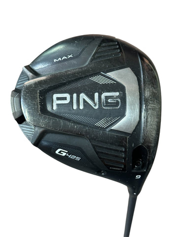 Ping G425 Max 9° Driver Alta CB 55g Stiff Flex Shaft Golf Pride Tour Velvet Grip