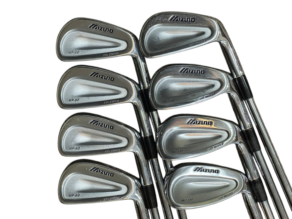 Mizuno MP60 Cut Muscle Iron Set 3-PW DG S300 S Flex Shafts M21 Grips