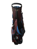 NHL Colorado Avalanche Stand Bag 14-Way Divider 5 Pocket Rain Hood