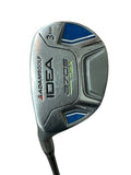 Adams Idea a7OS Max 3 Hybrid Iron Pro Launch Axis R Flex Shaft Dri•Tac Grip