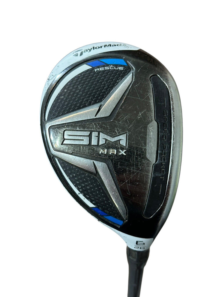 TaylorMade Sim Max Rescue 28° 6 Hybrid Ventus 6 R Flex Shaft GP MCC +4 Grip
