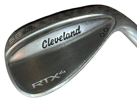 Cleveland RTX4 58•9 LW DG S400 Stiff Flex Shaft Avon Chamois Grip