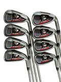 TaylorMade Burner Plus Irons 4-AW +1/2" Burner Plus R Flex Shaft MCC +4 Grips