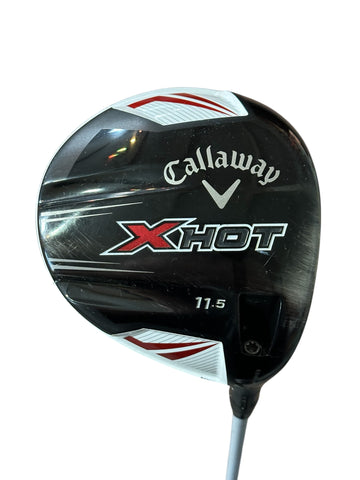 Callaway X Hot 11.5° Driver Project X PX Senior Flex Shaft Winn Dri•Tac Grip