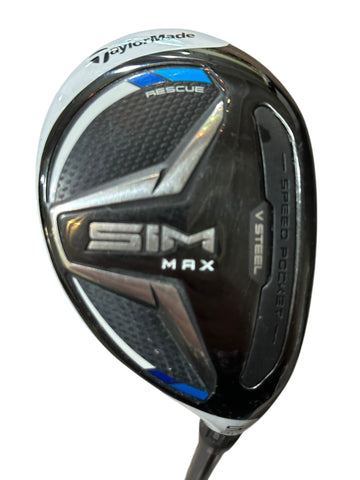 TaylorMade Sim Max Rescue 25° 5 Hybrid Ventus 6 R Flex Shaft Crossline Grip