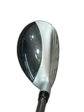 TaylorMade LH Rescue Dual 22° 4 Hybrid TM Hybrid 65 R Flex Shaft Crossline Grip