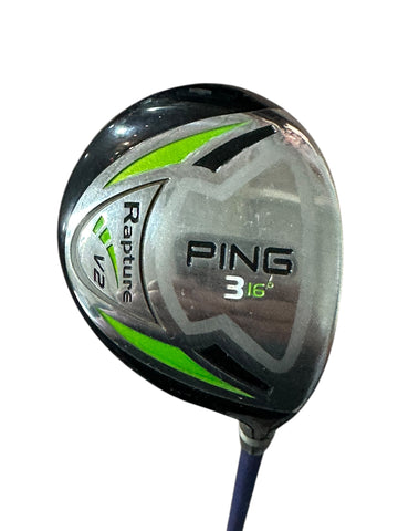 Ping Rapture V2 16° 3 Wood Rayon Javln FX M7 Stiff Flex Shaft Ping Grip