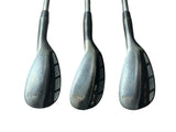 Zevo Golf Wedge Set 52° 56° 60° Zevo Wedge Flex Shafts Zevo Grips