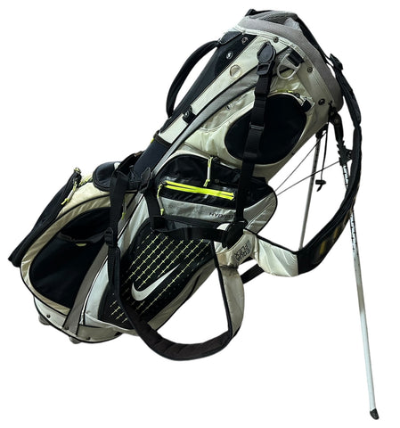 Nike Stand Bag 14-Way Divider 7 Pockets Harness Handle Rain Hood