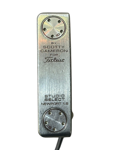 Scotty Cameron Studio Select Newport 1.5 35" Putter RESHAFTED Golf Pride Grip