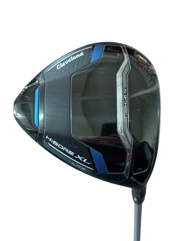 Cleveland Hi-Bore XL Lite 9°-12° Driver Accent S Flex Shaft Tour Velvet Grip