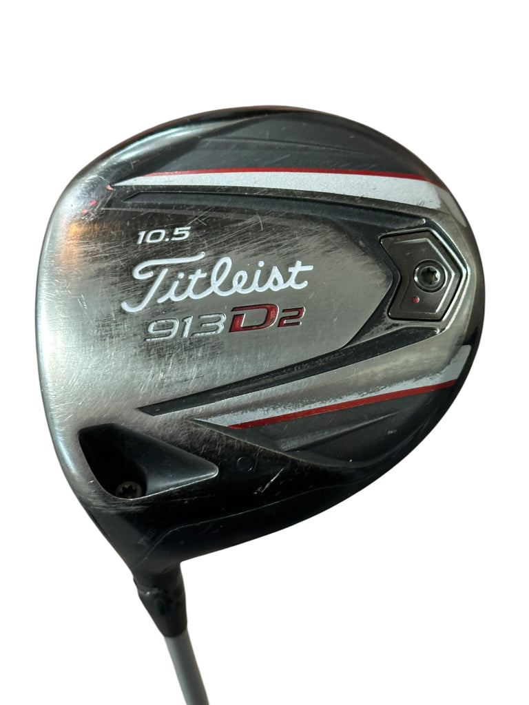 Titleist LH 913D2 10.5° Driver Tour Force Platinum R Flex Shaft GP Tour Velvet Grip