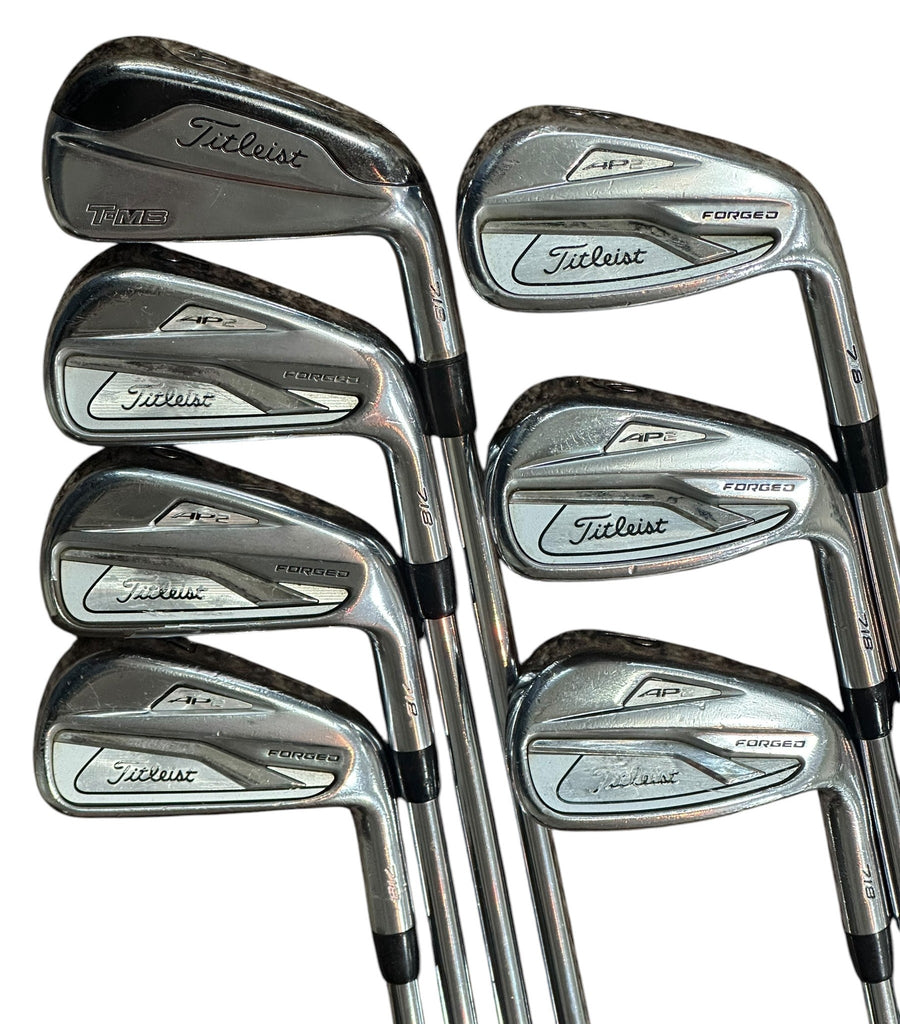 Titleist 718 AP2 Iron Set 4-PW +1/2" Project X LZ 6.5 X Flex Shafts GP MCC Grips