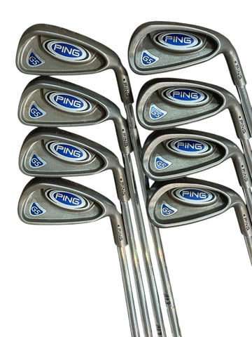 Ping G5 Black Dot Iron Set 4-AW Ping Stiff Flex Shafts Ping Grips