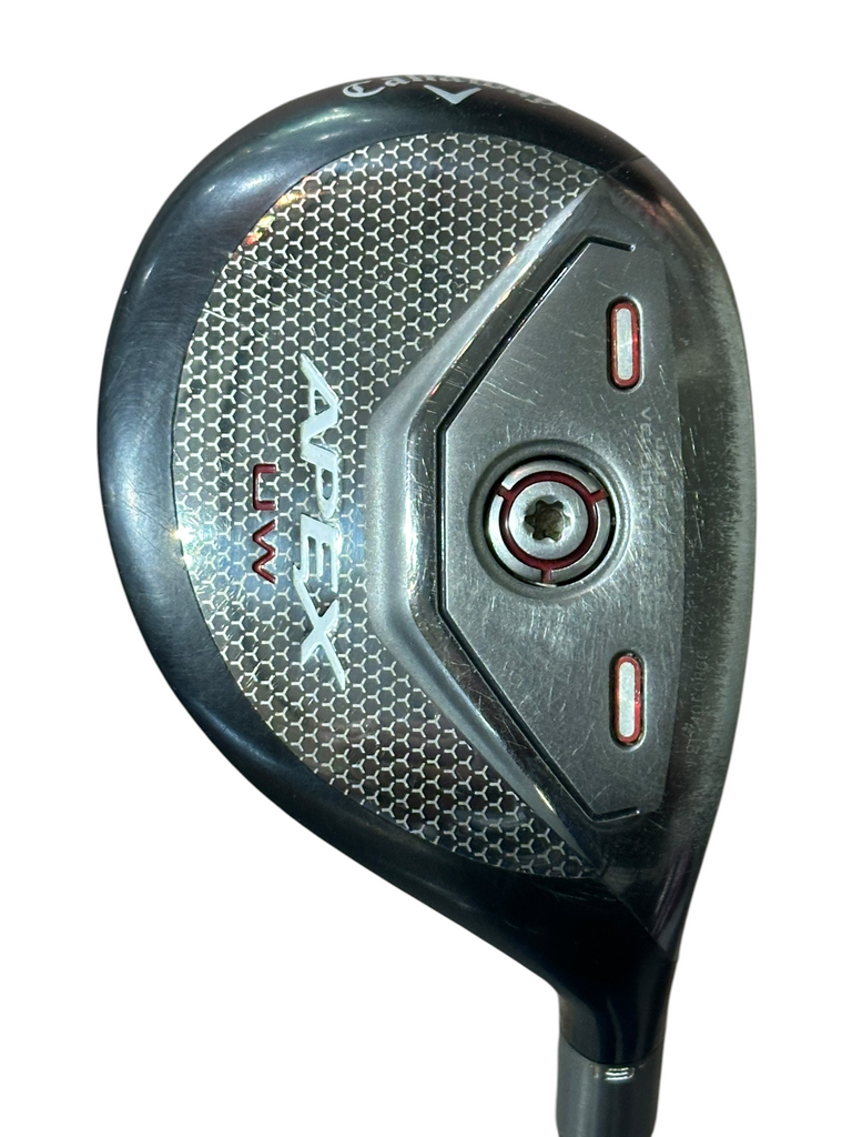 Callaway Apex UW 19° 3 Hybrid Tour AD UB-7 S Flex Shaft Golf Pride V55 Grip