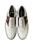 Foot Joy Classics Tour Golf Shoes US13 White/Maroon No Box