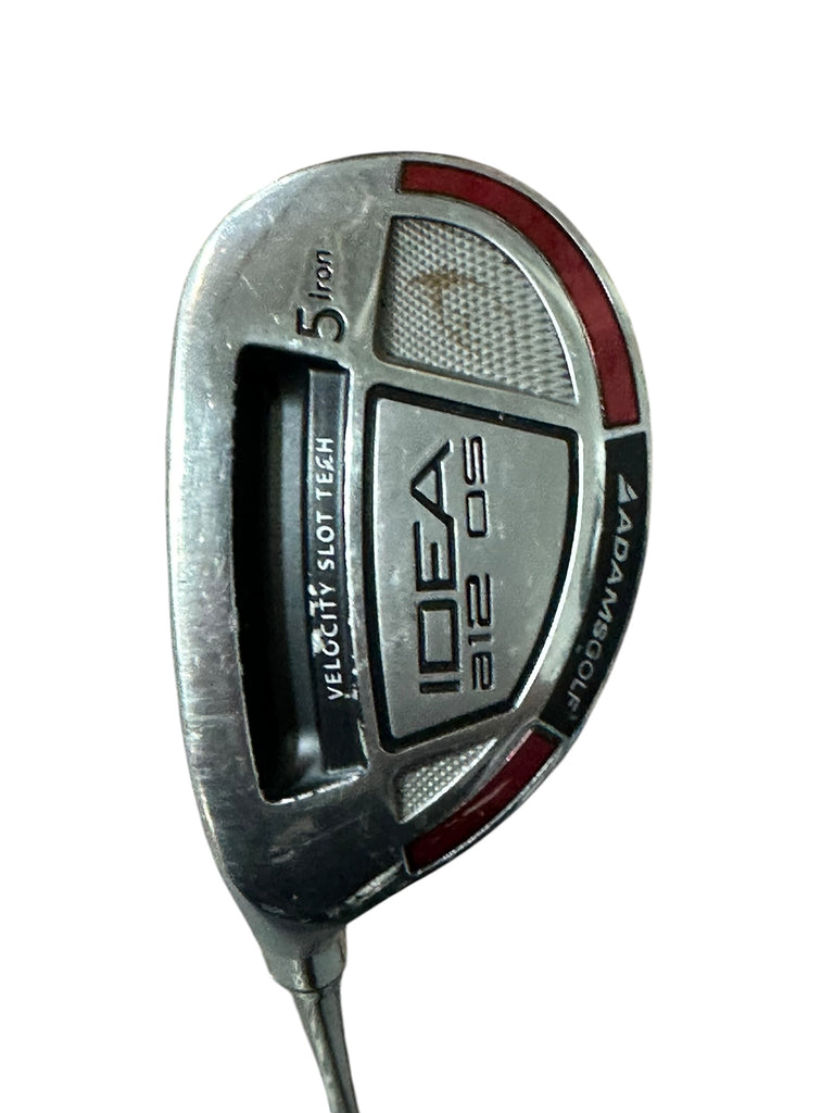 Adams Idea a12 OS 5 Hybrid Iron Pro Launch Blue 65g S Flex Shaft