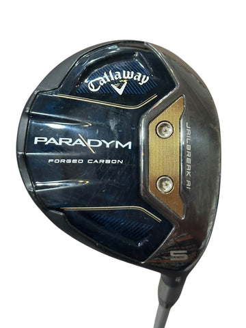 Callaway Paradym 18° 5 Wood Ascent 50g Sr Flex Shaft GP Tour Velvet Grip