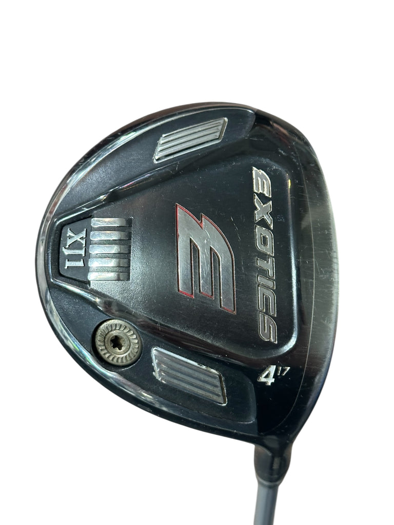 Tour Edge Exotics XJ1 17° 4 Wood Air Speeder R Flex Shaft Lamkin Sonar Grip