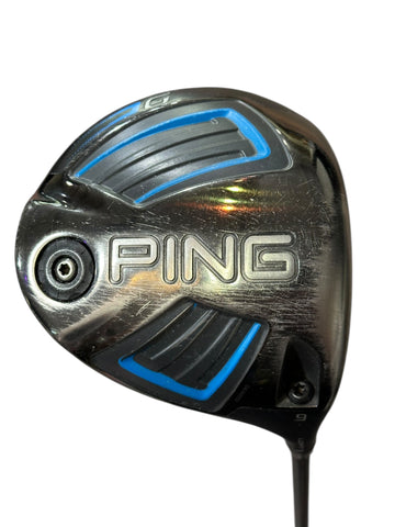Ping G 9° Driver Alta 55g Regular Flex Shaft Golf Pride V55 Grip