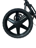 Clic Gear 3 Wheel Golf Push/Pull Cart Wheel Brake Cup Holders Scorecard Compartment