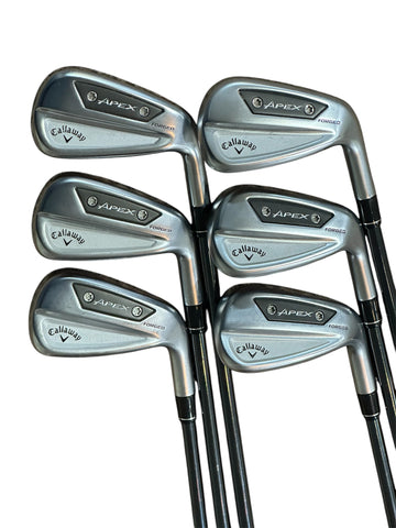 Callaway Apex Ai 300 Iron Set 6-AW +1/2" HX Recoil Dart 70g Sr Flex Shafts