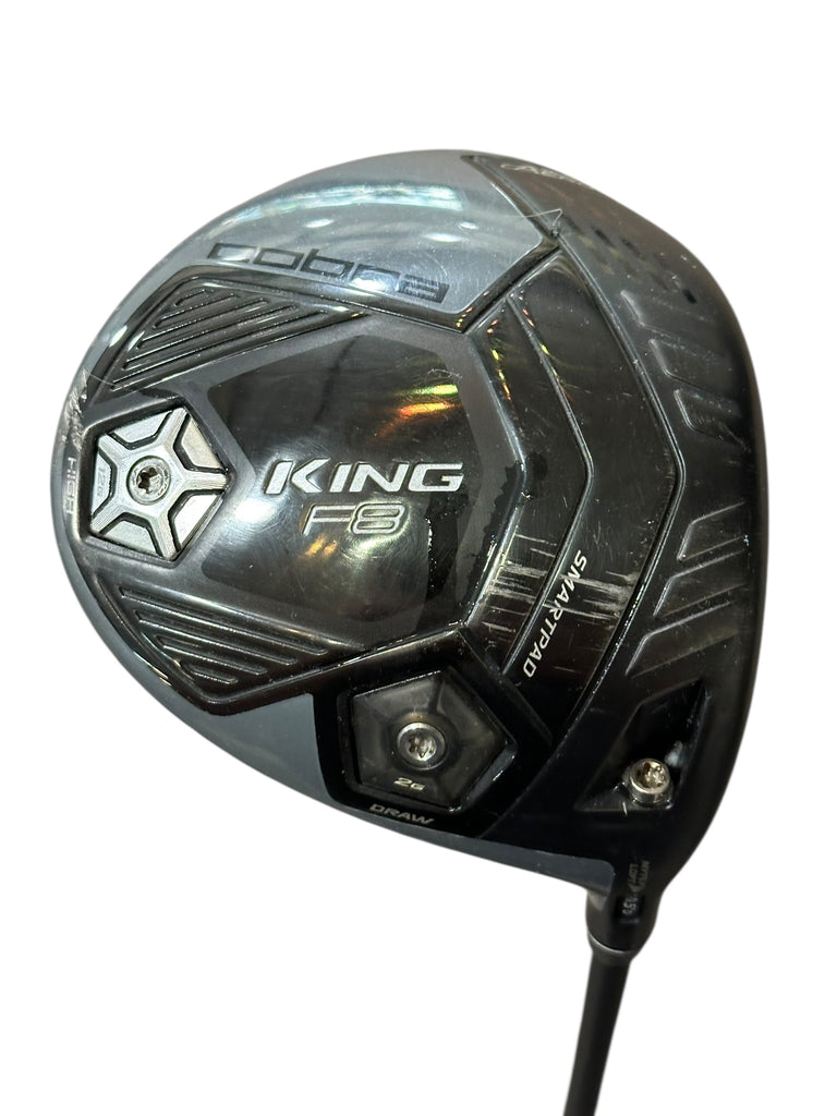 Cobra King F8 9°-12° Driver Aldila NV 60g Regular Flex Shaft Cobra Connect Grip