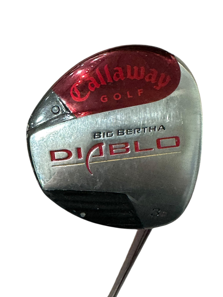 Callaway Big Bertha Diablo 15° 3 Wood Callaway R Flex Shaft GP MCC Grip