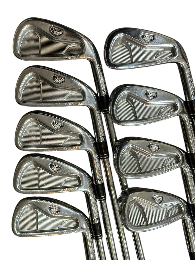 TaylorMade RAC TP Forged Irons 2-PW +1/2" Rifle 6.0 S Flex Shafts SS Traxion Grips
