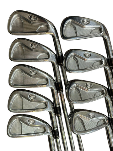 TaylorMade RAC TP Forged Irons 2-PW +1/2" Rifle 6.0 S Flex Shafts SS Traxion Grips