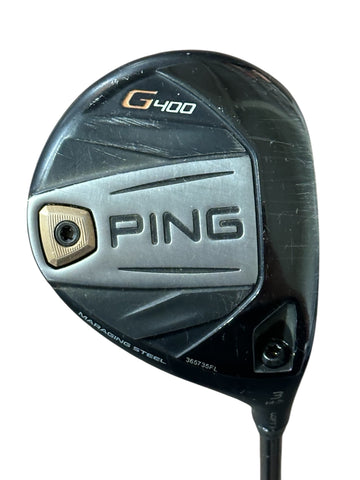 Ping G400 14.5° 3 Wood Alta CB 65g S Flex Shaft Titleist 360 Grip