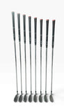Callaway Rogue X CF18 Iron Set 4-AW KBS Max 90 R Flex Shafts Golf Pride CP2 Pro Grips