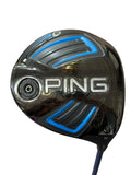 Ping G 9° Driver Fujikura 66g Stiff Flex Shaft Golf Pride Tour Velvet Grip
