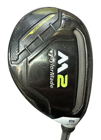 TaylorMade M2 25° 5 Hybrid Fujikura 50g RZ Senior Flex Lamkin Sonar Grip