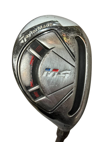 TaylorMade M4 25° 5 Hybrid Atmos 6 R Flex Shafts Golf Pride MCC +4 Grip