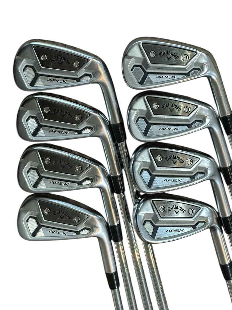 Callaway Apex Irons 3-PW +1/2" Project X 6.5 X Flex Shafts GP MCC Grips