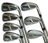 TaylorMade M5 Irons 5-AW +1/2" XP100 R300 R Flex Shafts Tour Velvet Grips