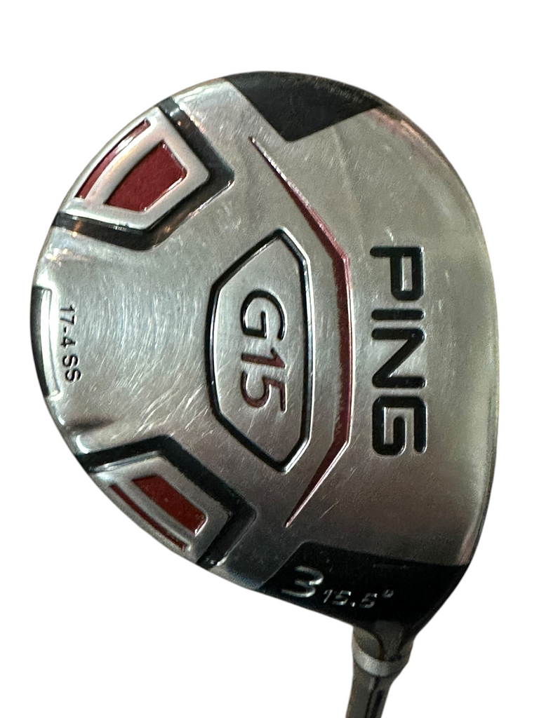 Ping G15 15.5° 3 Wood Serrano 75g Stiff Flex Shaft Golf Pride MCC +4 Grip