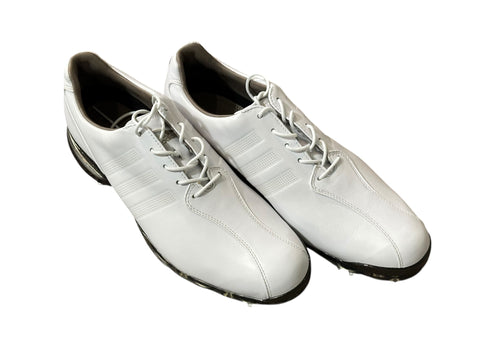 Adidas Adipure TPUS9.5 White Golf Shoes (Excellent Condition)